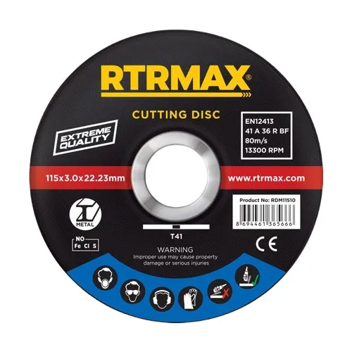 Rtrmax Metal Kesme Diski