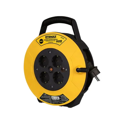 Rtrmax REM3010 Makaralı Uzatma Kablosu El Tipi