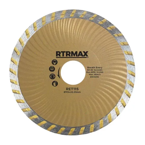 Rtrmax Turbo Kanallı Elmas Testere