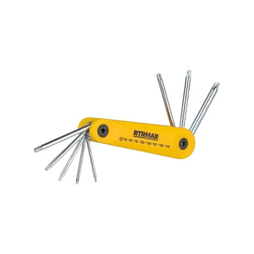 Rtrmax RH03848  8’li Torx Çakı Allen Anahtar Seti