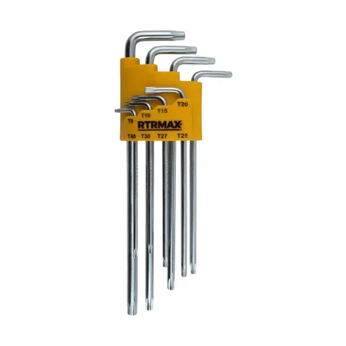 Rtrmax RH03854 Uzun Torx Allen Anahtar Takımı 8’li