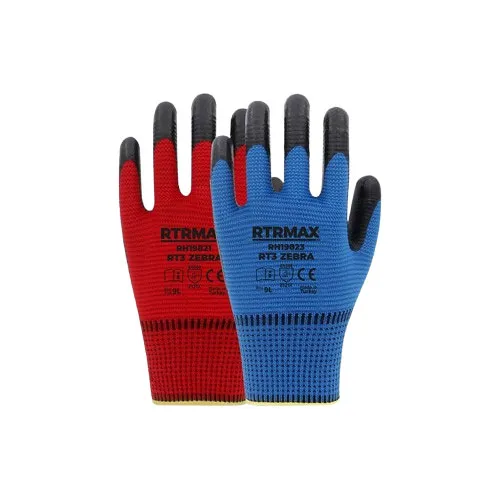 Rtrmax Nitril Kaplı Polyester Eldiven