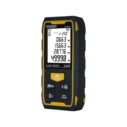 Rtrmax RTM035G Şarjlı Lazer Metre