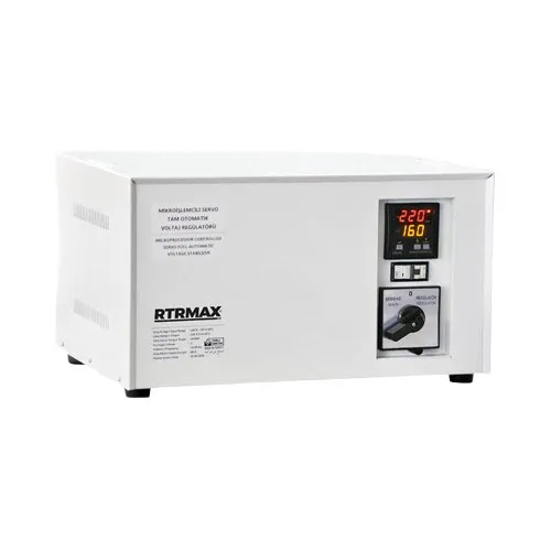 Rtrmax RTM5901 Servo Kontrollü Monofaze Tam Otomatik Voltaj Regülatörü